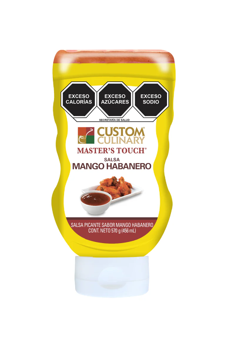 SALSA MANGO HABANERO CUSTOM 570 GR CJ/12 PZ
